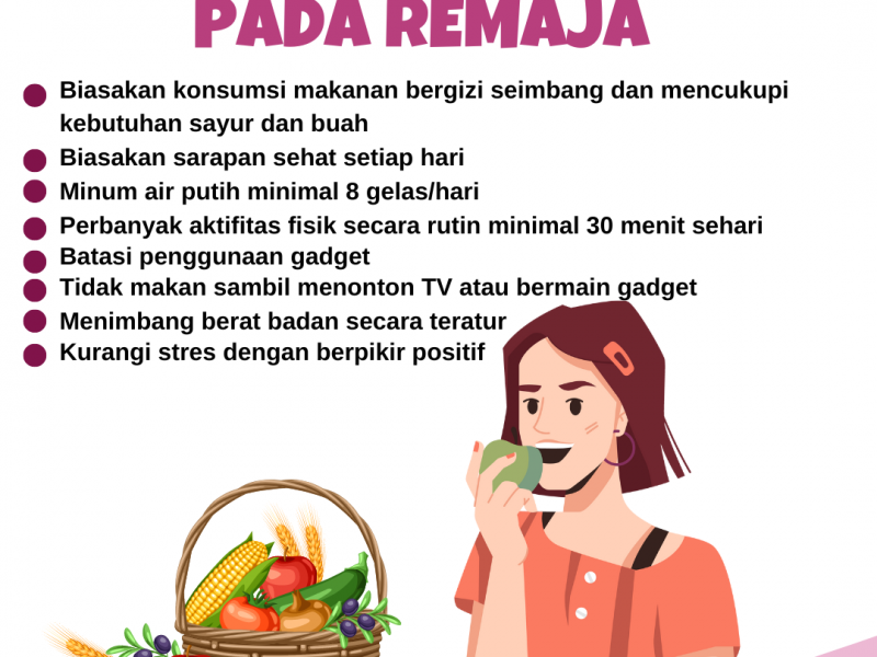 CEGAH OBESITAS PADA REMAJA
